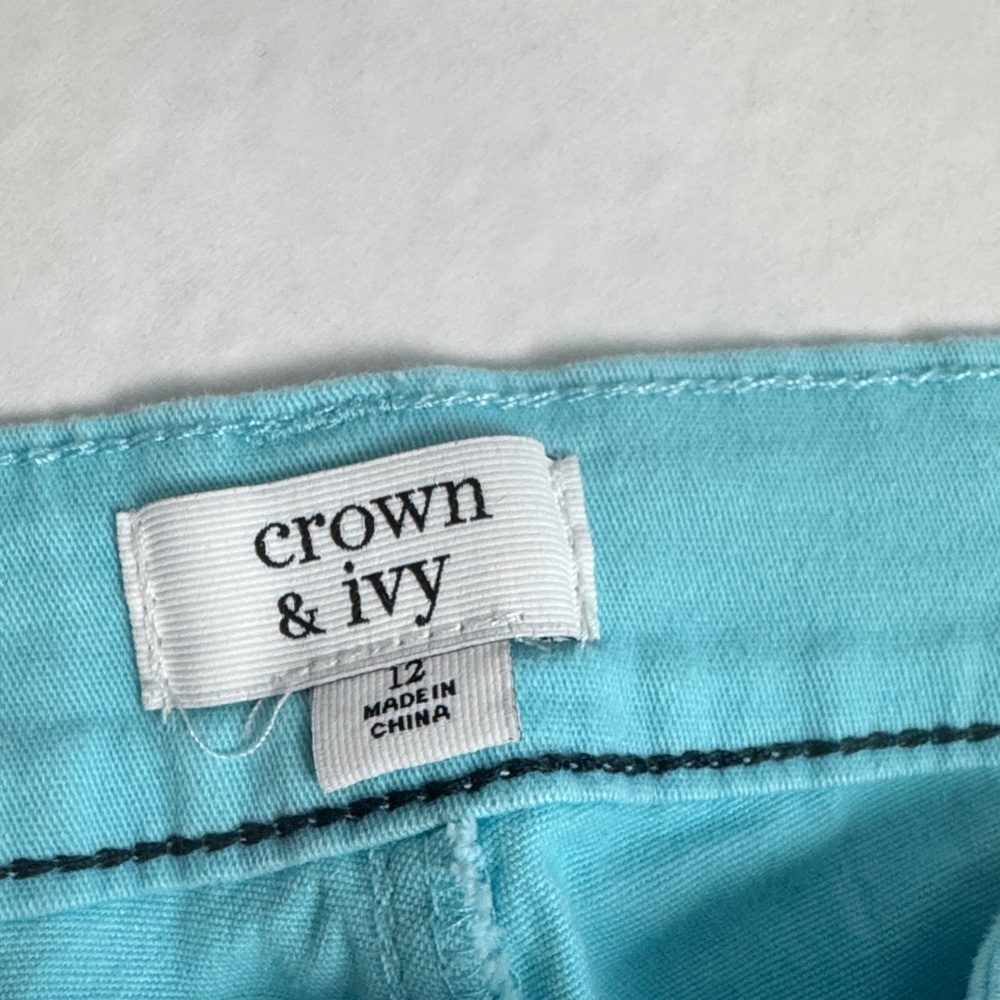 Crown & Ivy Women's Aqua Skinny Jeans - Picture 5 of 7